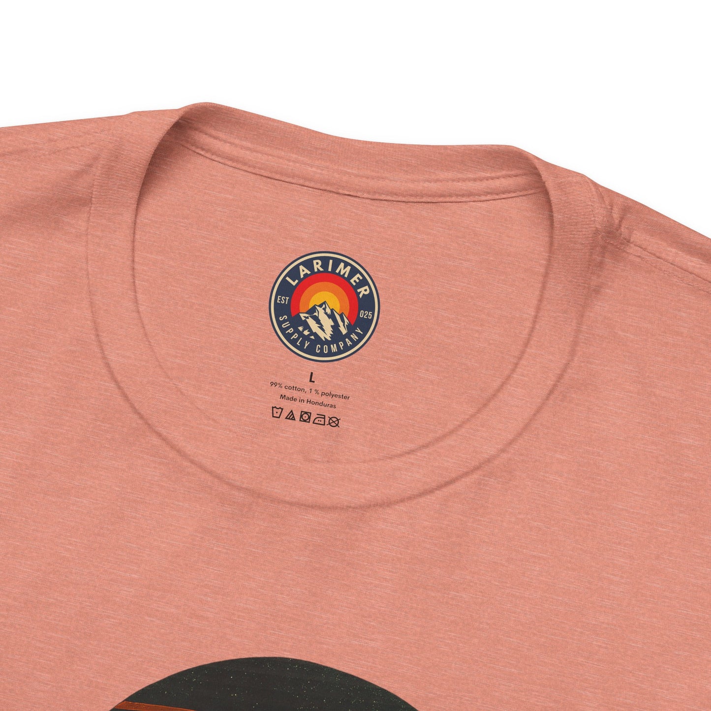 Larimer Supply Co. Mountain Sunset Tee – Unisex Adventure Shirt