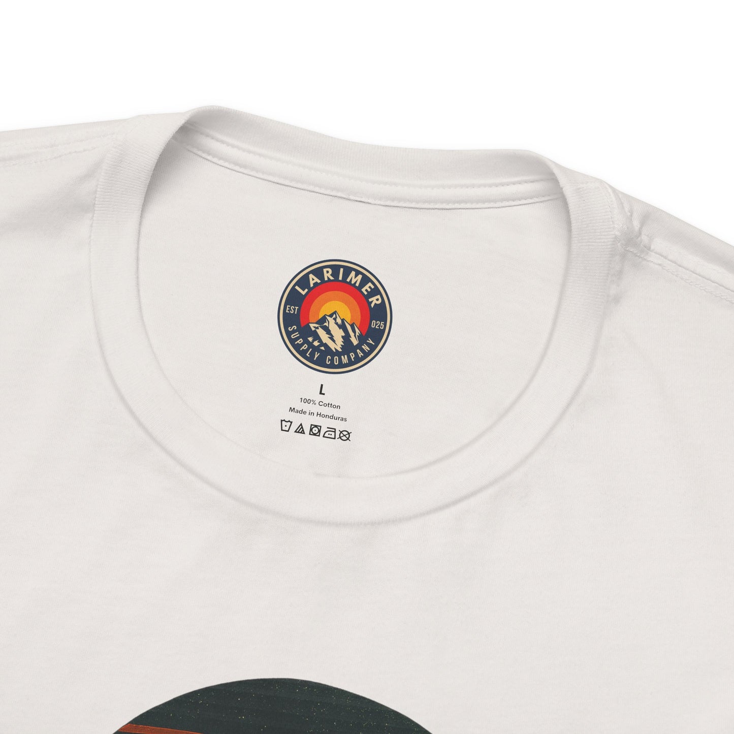 Larimer Supply Co. Mountain Sunset Tee – Unisex Adventure Shirt