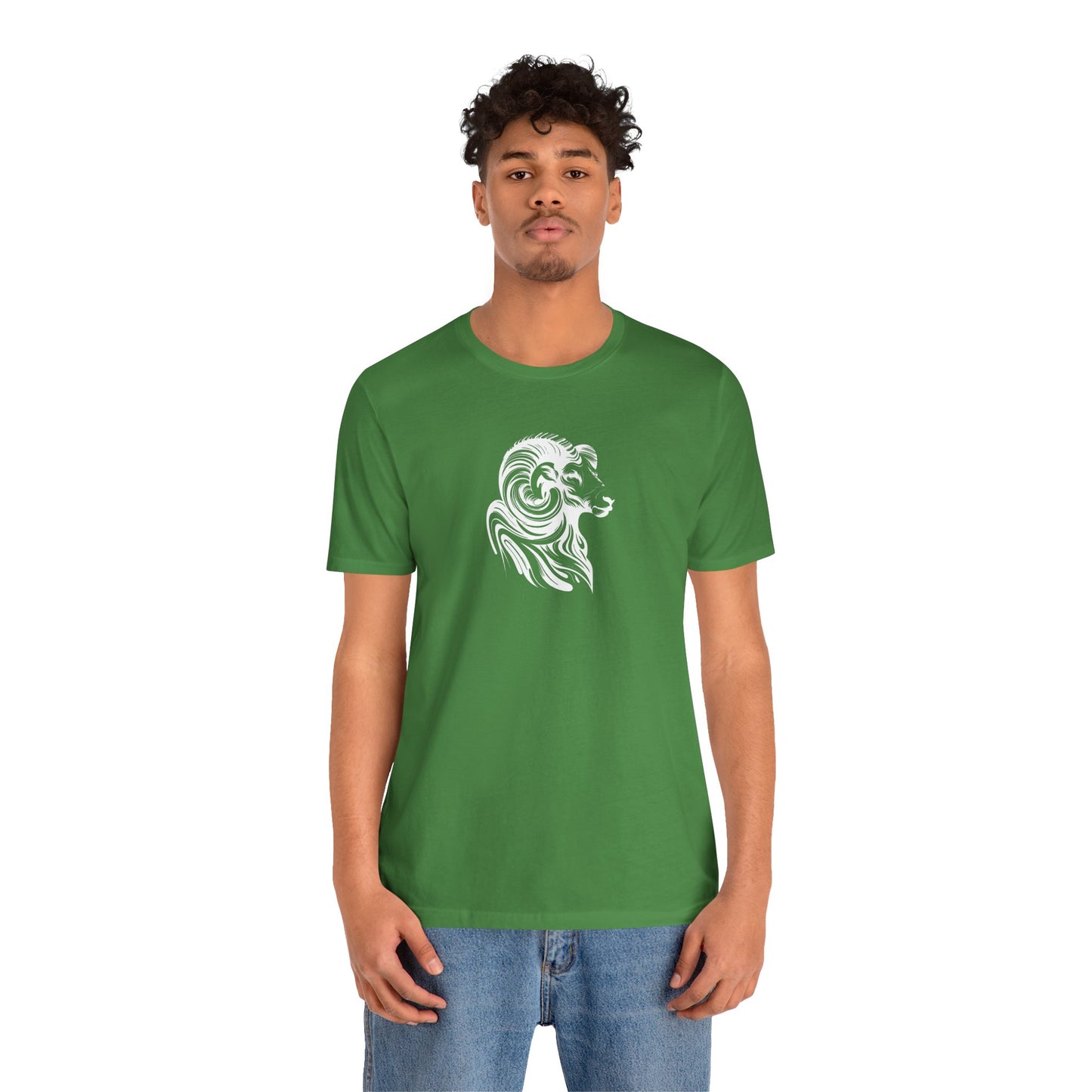 Longhorn Sheep Ram Sketch Line Art T-Shirt – White Print – Wilderness Graphic Tee | Outdoor Adventure Shirt | Nature Lover Gift | Hiking & Camping Apparel
