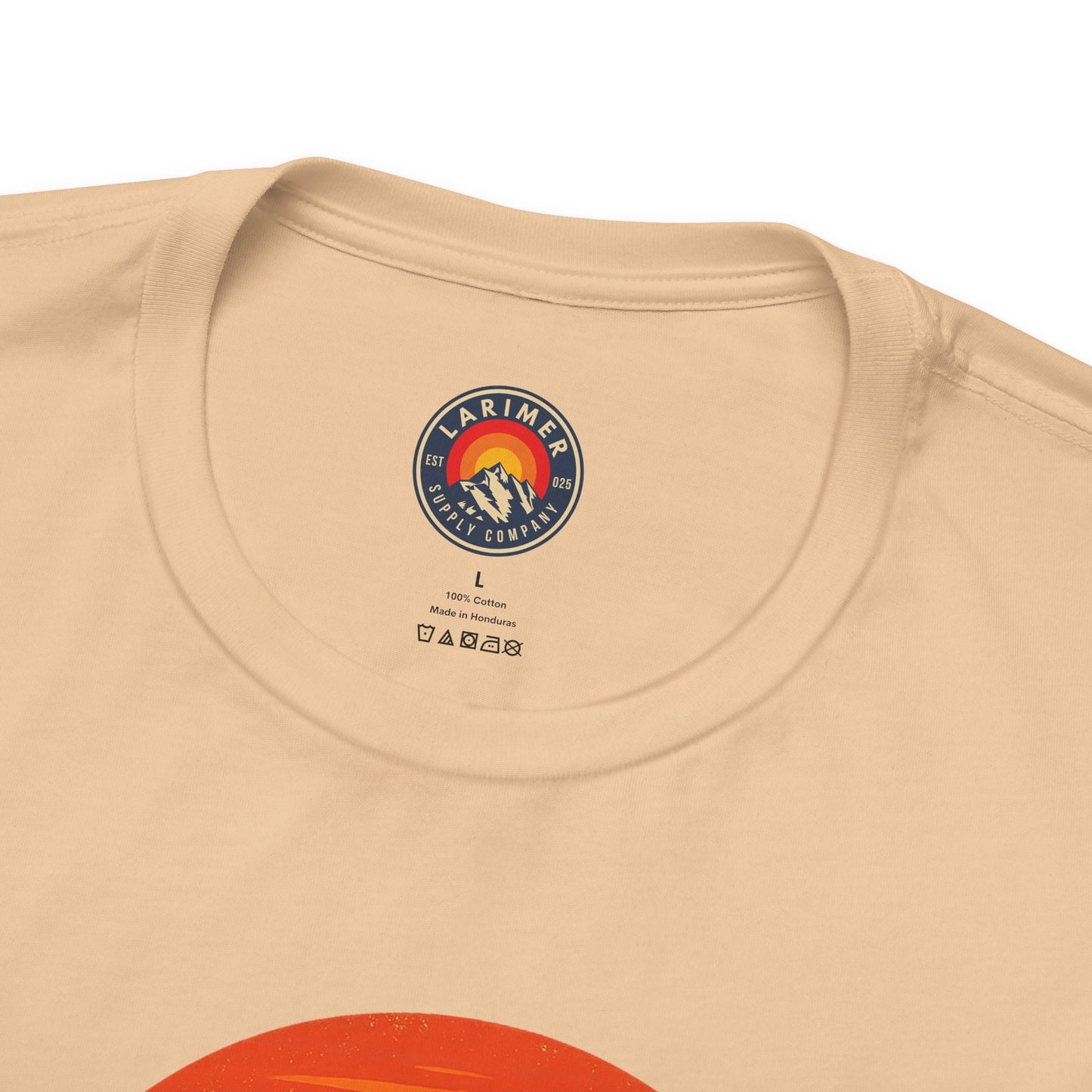 Larimer Supply Co. Sunset Season Tee – Unisex Adventure Shirt