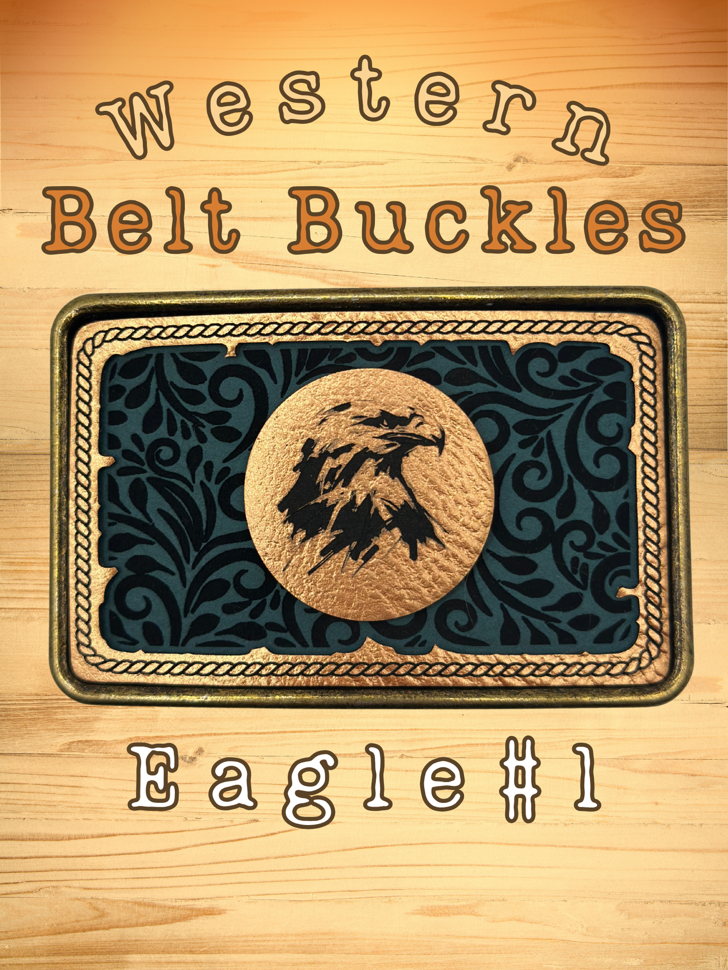 Custom Western Belt Buckle - Build Your Own