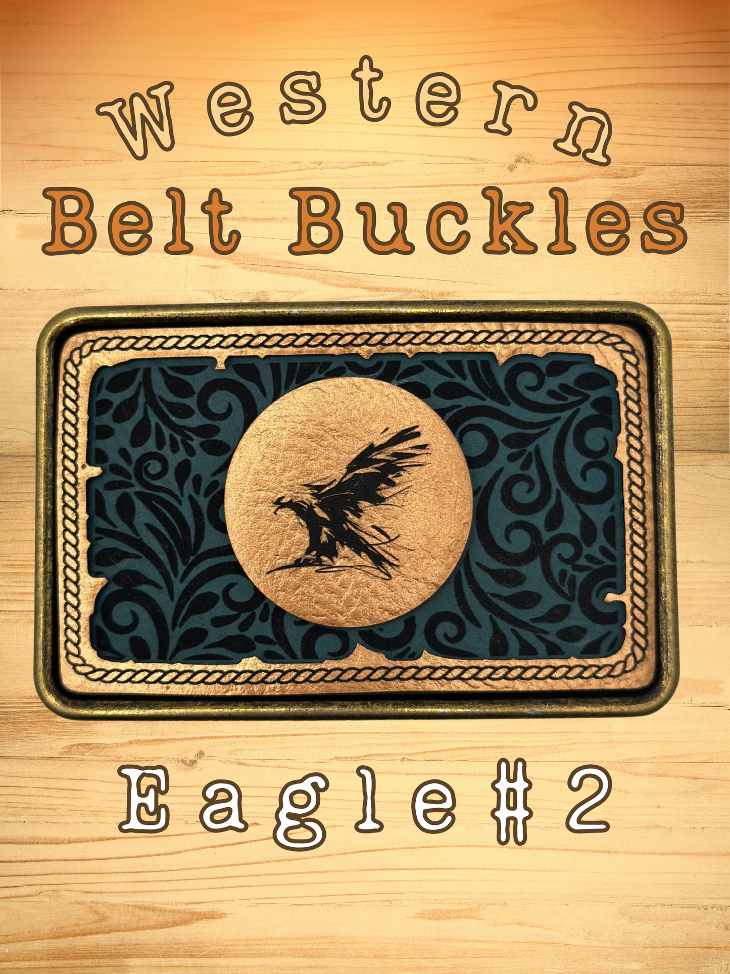 Custom Western Belt Buckle - Build Your Own