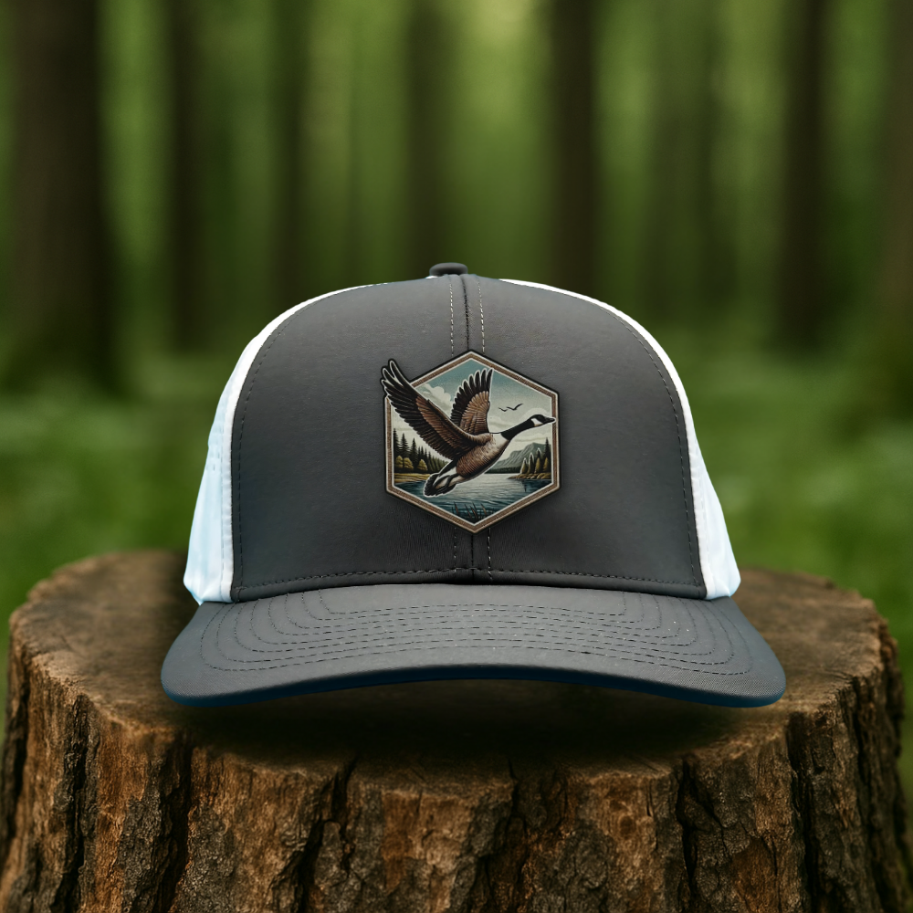 Canadian Goose Leatherette Patch Hat – Northbound Flight Series