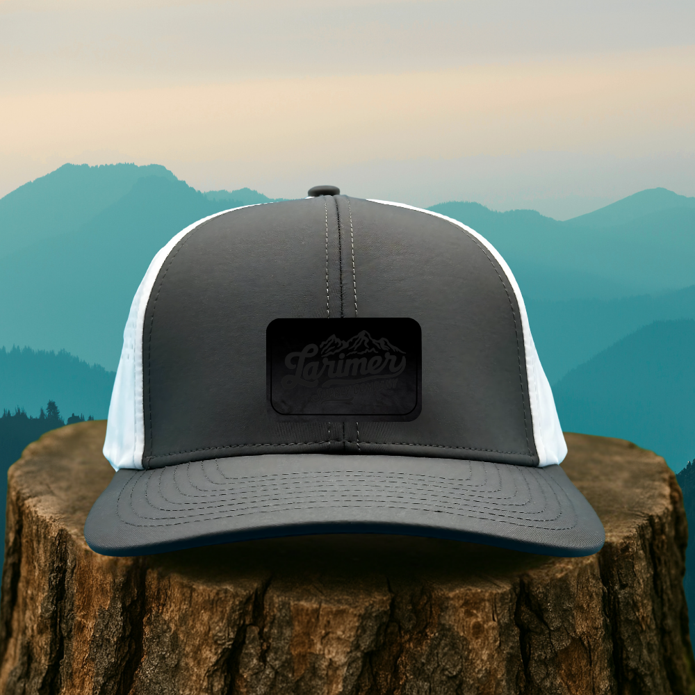 Custom Leather Patch Hat – Choose Your Hat Style + Patch Color