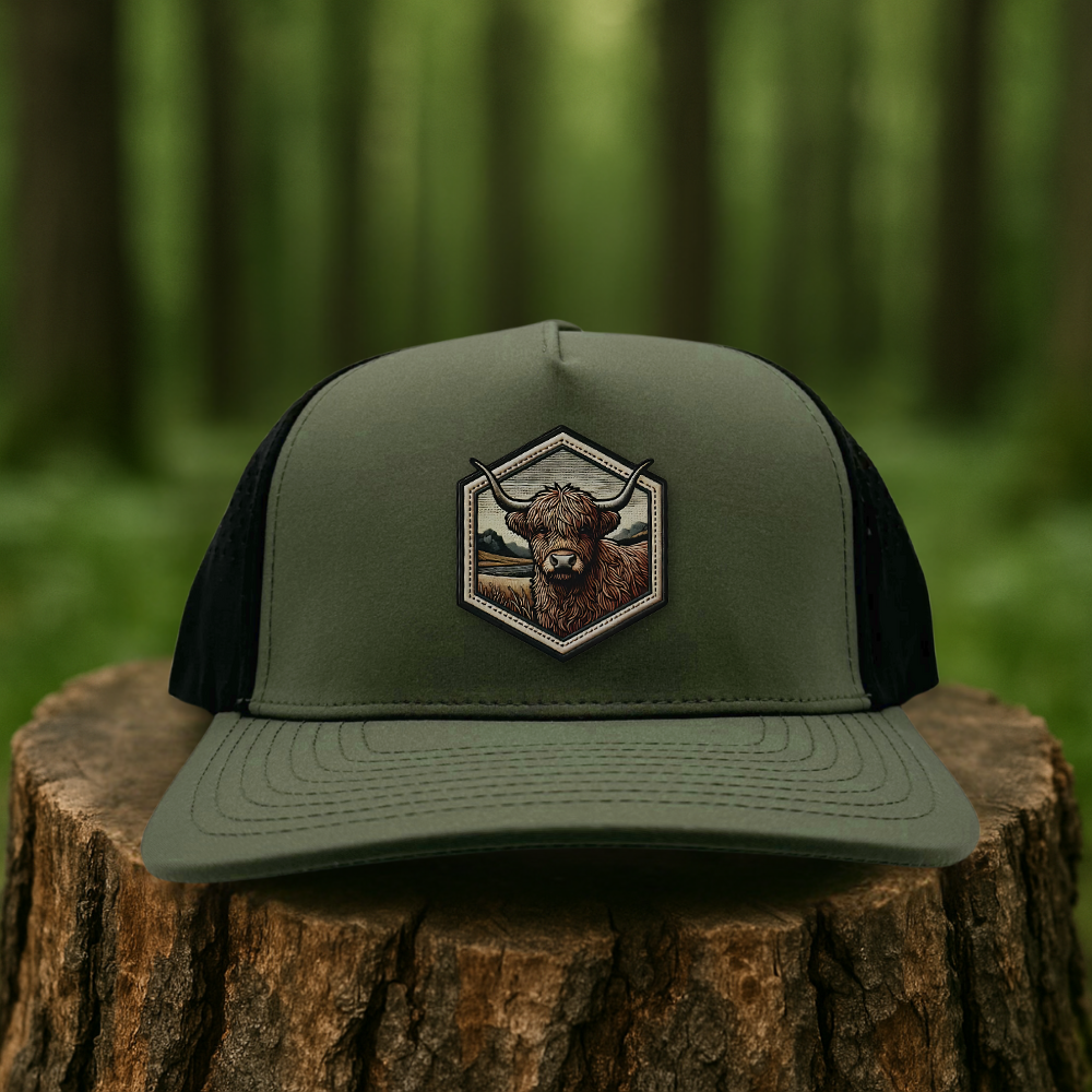 Highland Bull Hat – Rustic Ranch Style