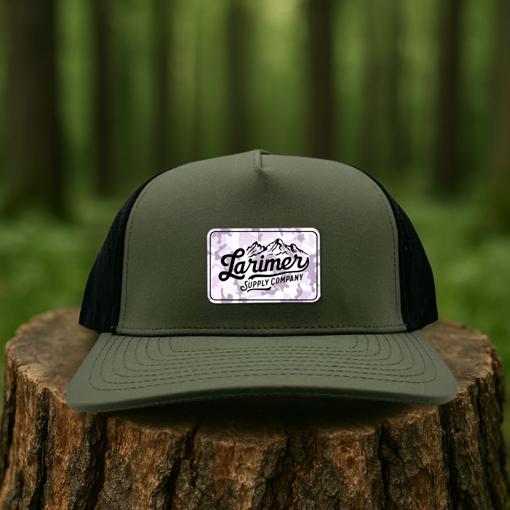 Ghost Camo Hat- Custom Hat