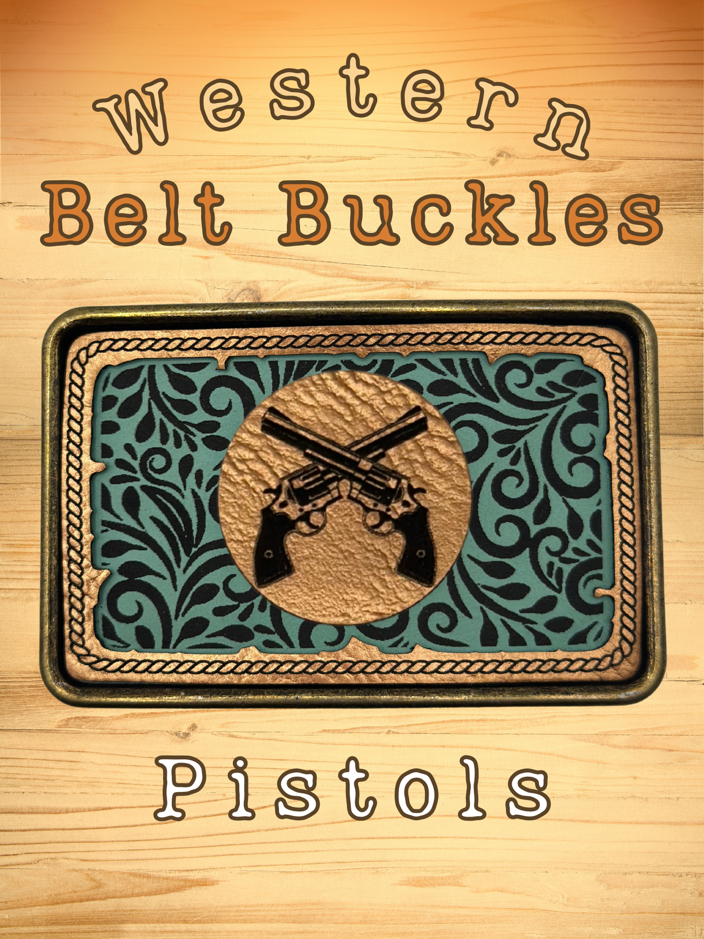 Custom Western Belt Buckle - Build Your Own