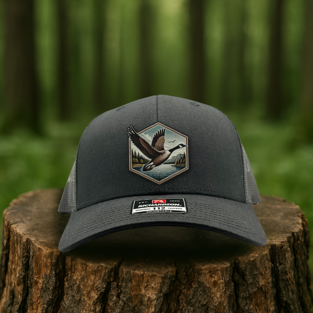 Canadian Goose Leatherette Patch Hat – Northbound Flight Series