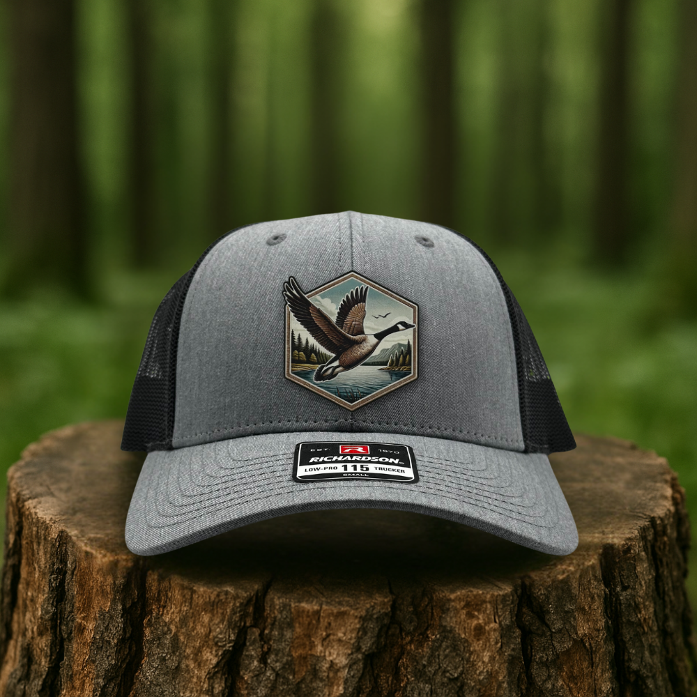 Canadian Goose Leatherette Patch Hat – Northbound Flight Series