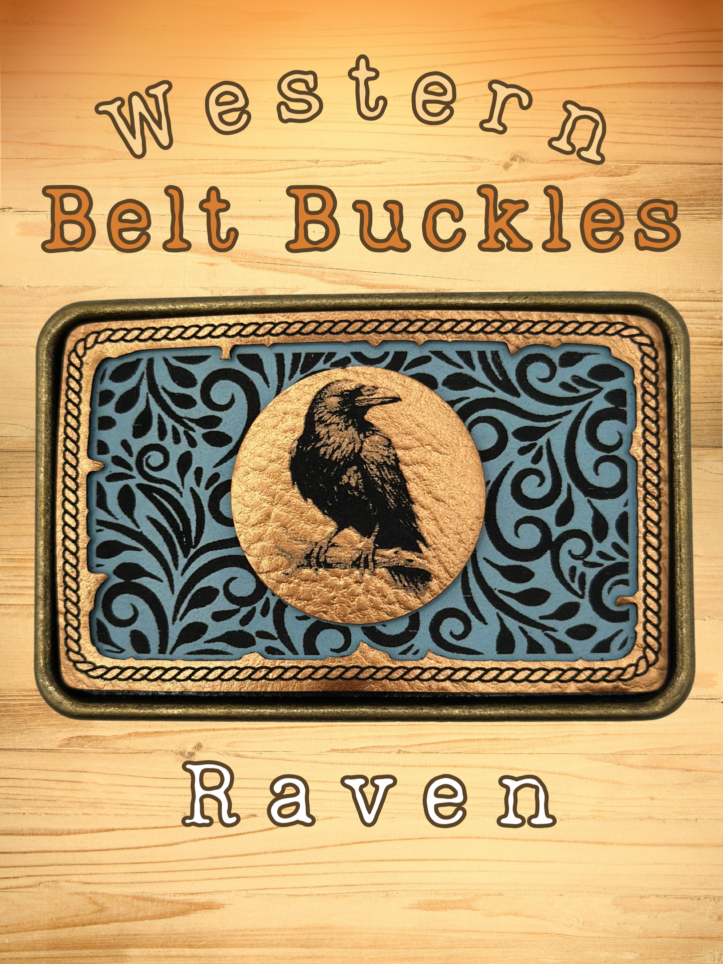 Custom Western Belt Buckle - Build Your Own
