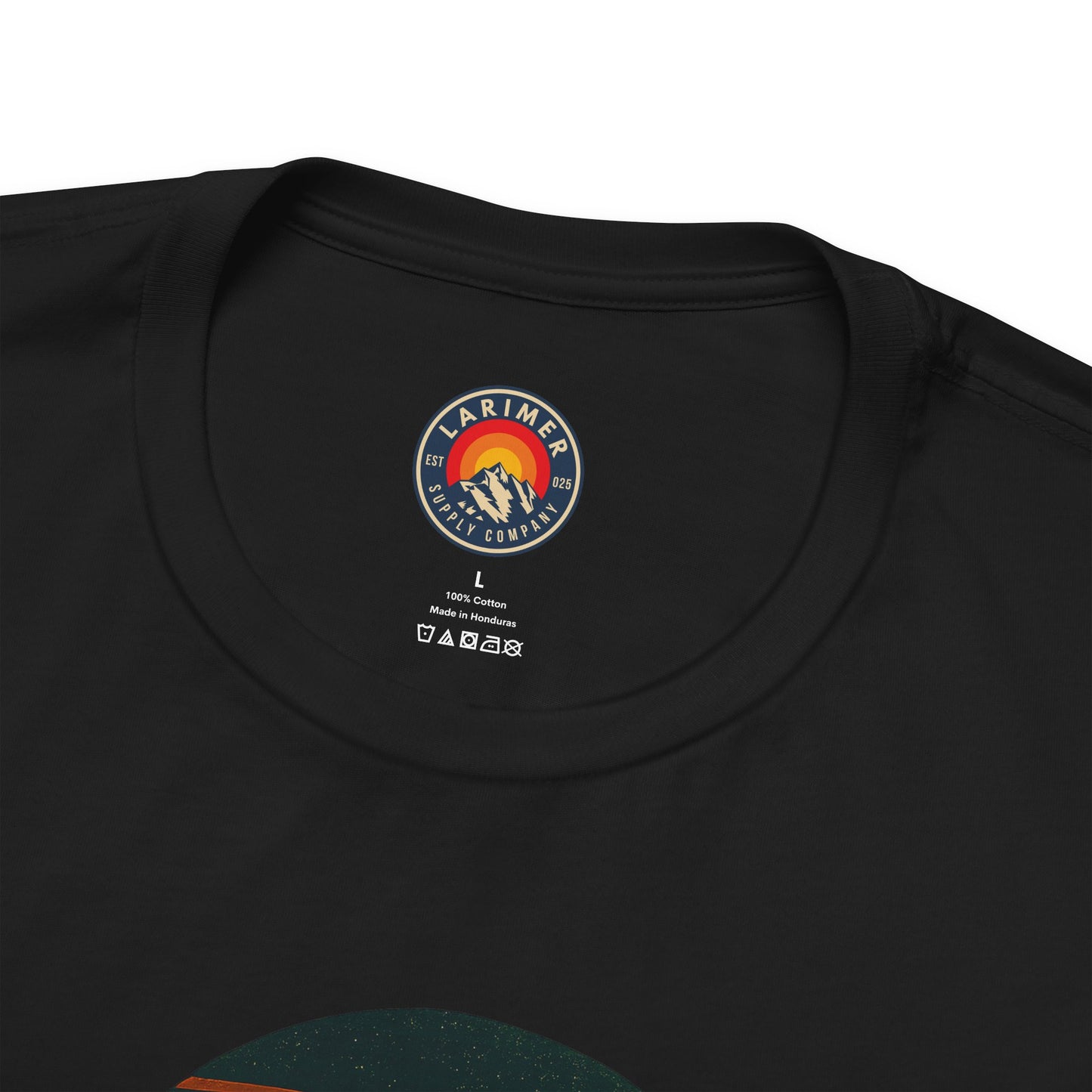 Larimer Supply Co. Mountain Sunset Tee – Unisex Adventure Shirt