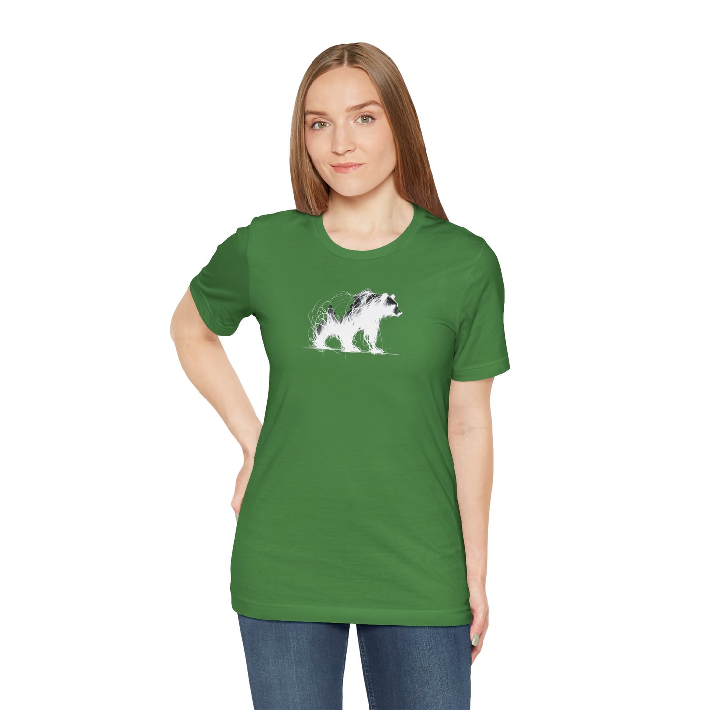 Bear Sketch Line Art T-Shirt – White Print – Wilderness Graphic Tee | Outdoor Adventure Shirt | Nature Lover Gift | Hiking & Camping Apparel
