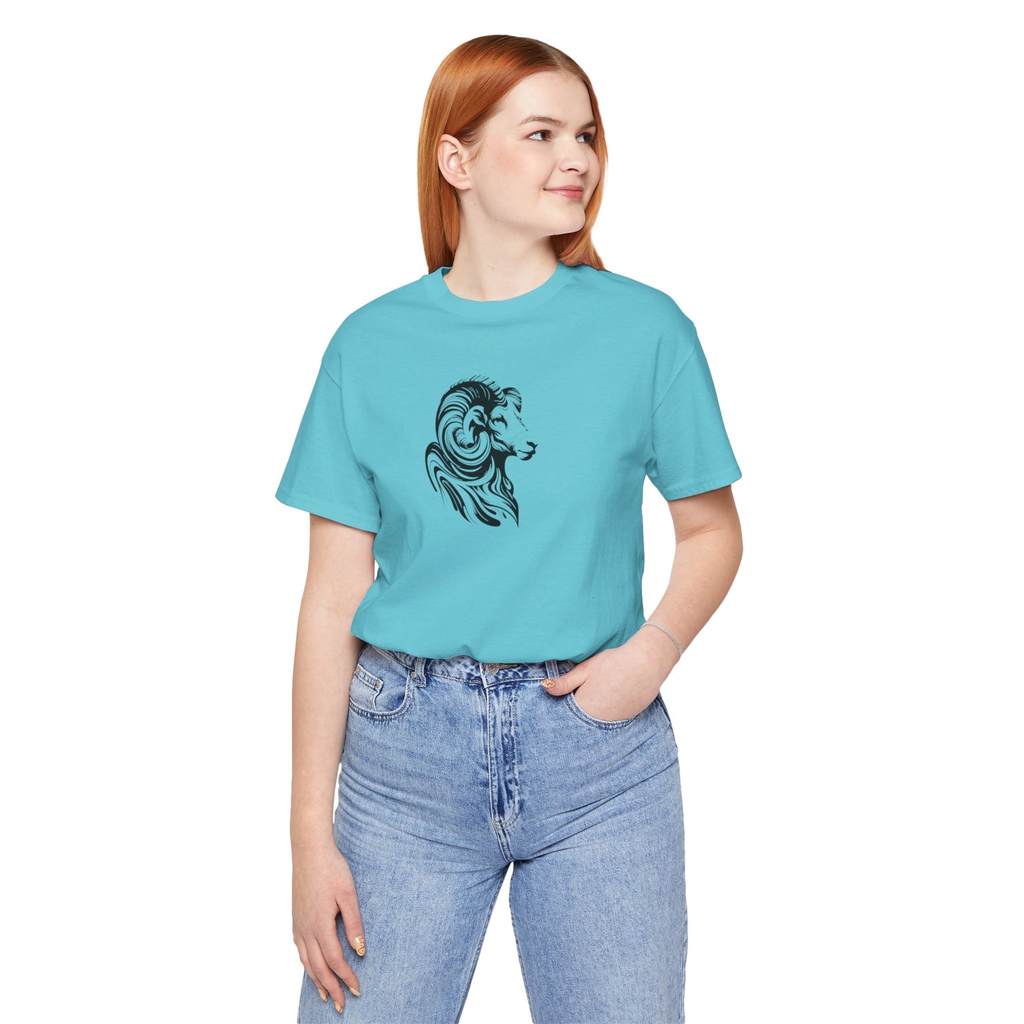 Longhorn Sheep Ram Sketch Line Art T-Shirt – Black Print – Wilderness Graphic Tee | Outdoor Adventure Shirt | Nature Lover Gift | Hiking & Camping Apparel