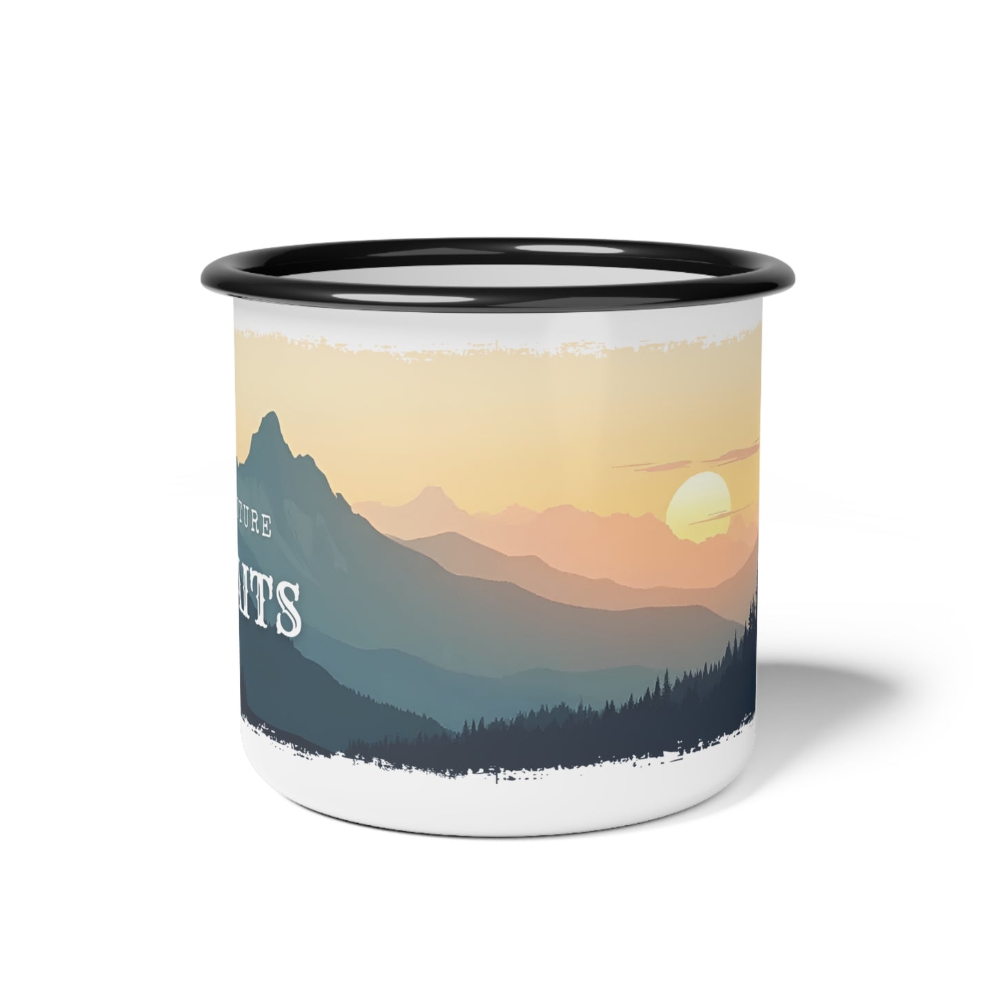 Adventure Awaits - Enamel Camp Mug