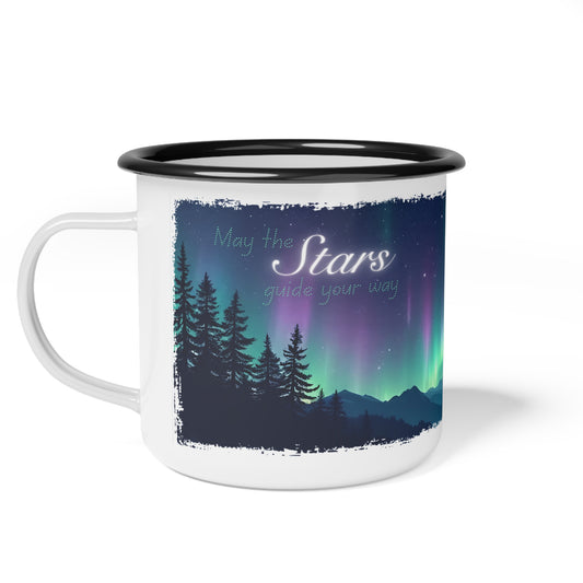 Northern Lights - Enamel Camp Mug