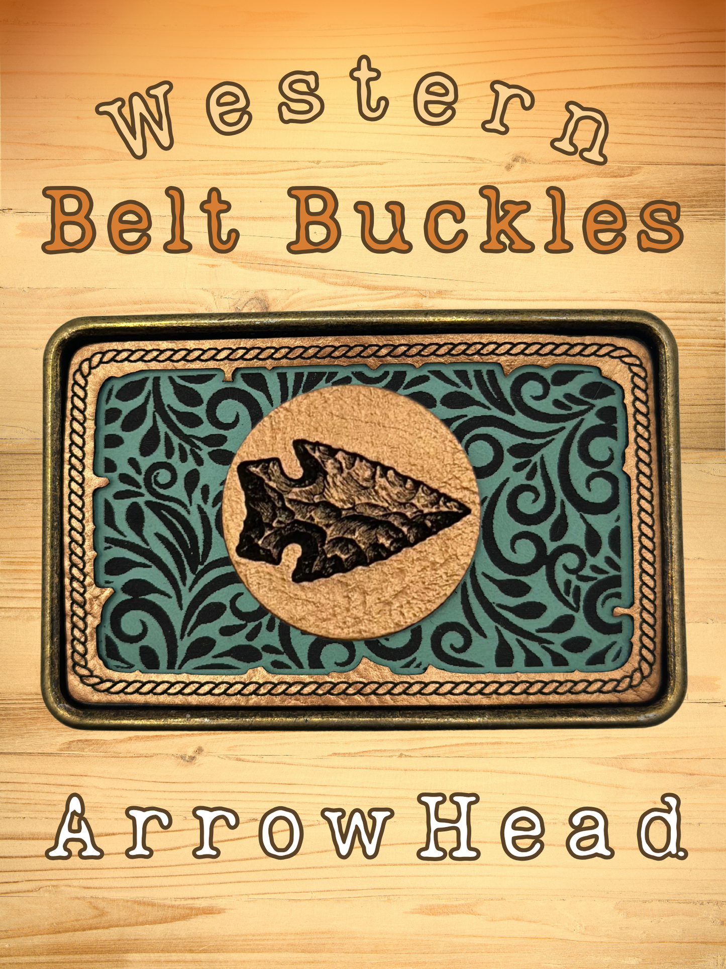 Custom Western Belt Buckle - Build Your Own