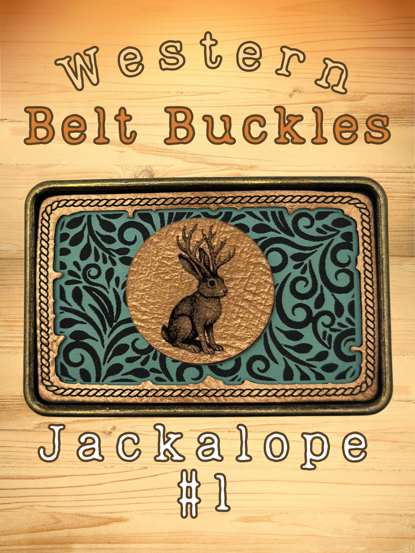 Custom Western Belt Buckle - Build Your Own