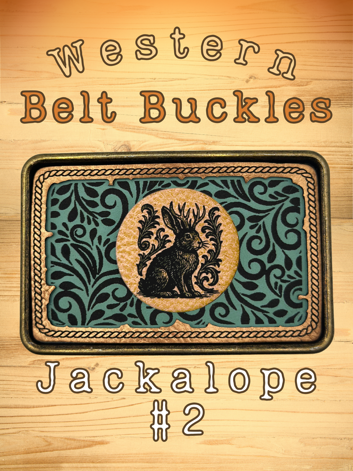 Custom Western Belt Buckle - Build Your Own