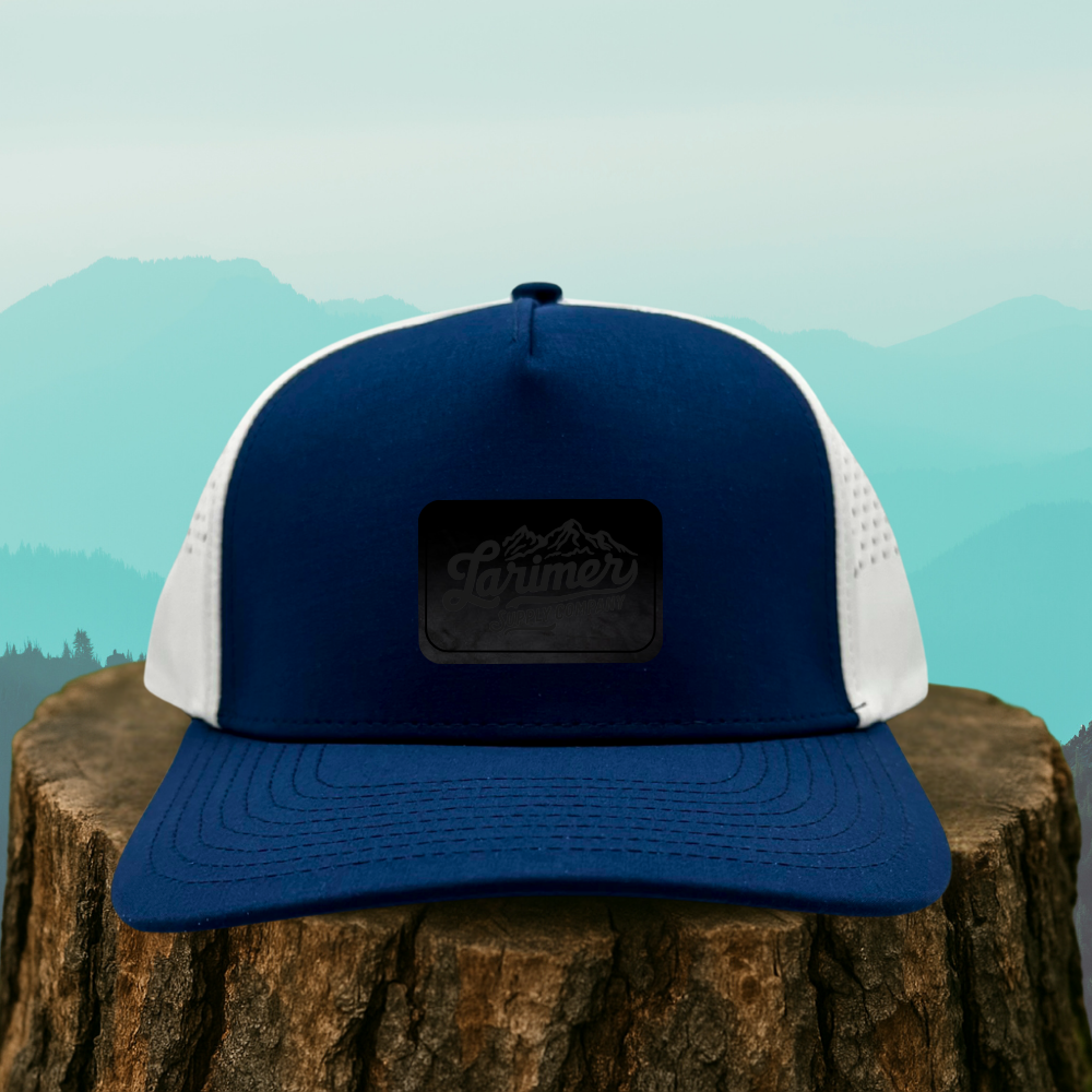 Custom Leather Patch Hat – Choose Your Hat Style + Patch Color