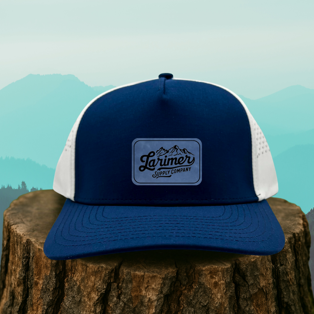 Custom Leather Patch Hat – Choose Your Hat Style + Patch Color