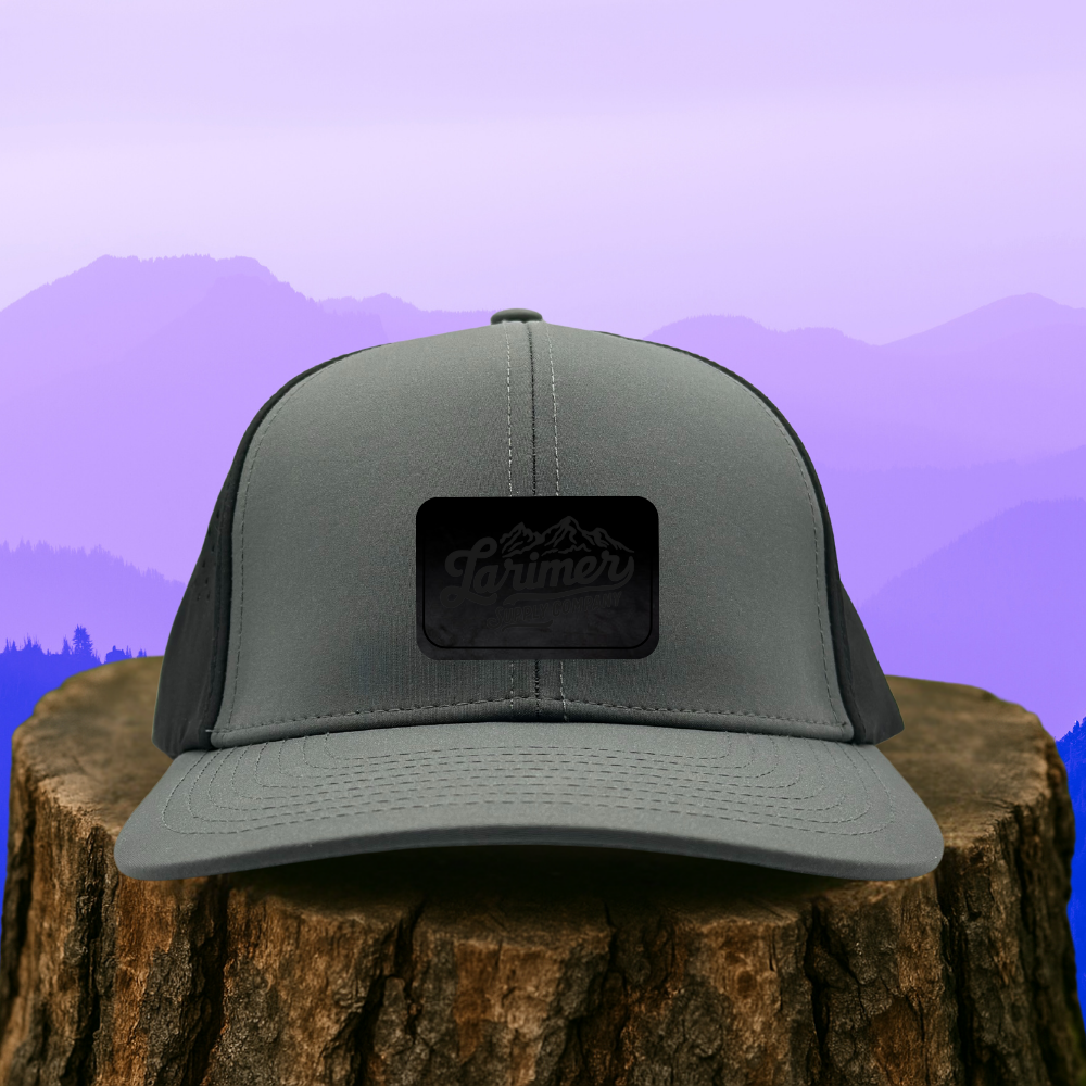 Custom Leather Patch Hat – Choose Your Hat Style + Patch Color