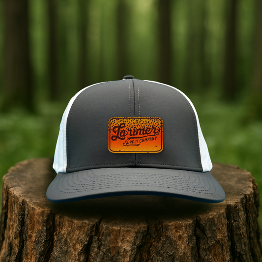 Cutthroat Trout Print Hat Patch – Custom Hat