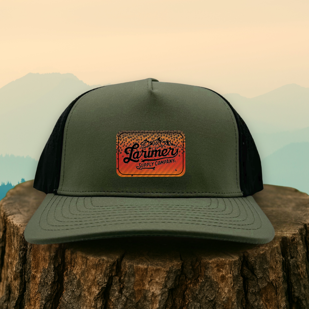 Custom Leather Patch Hat – Choose Your Hat Style + Patch Color