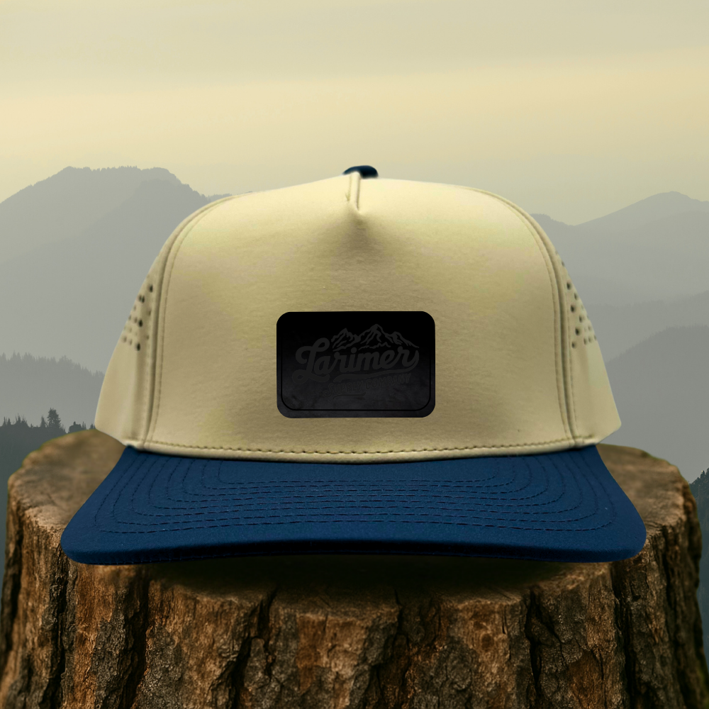 Custom Leather Patch Hat – Choose Your Hat Style + Patch Color