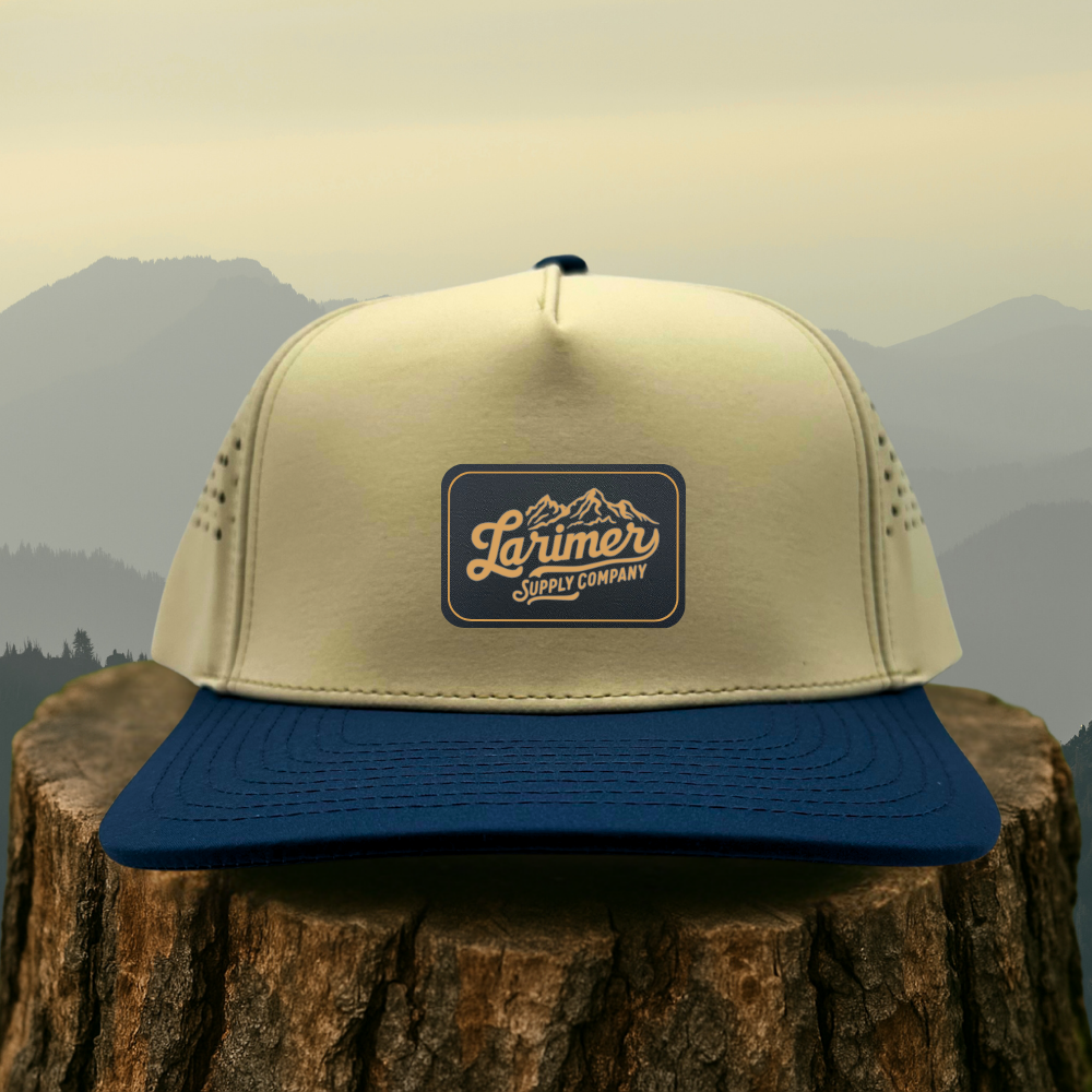 Custom Leather Patch Hat – Choose Your Hat Style + Patch Color