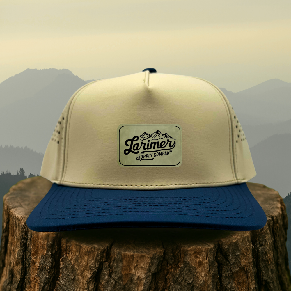 Custom Leather Patch Hat – Choose Your Hat Style + Patch Color