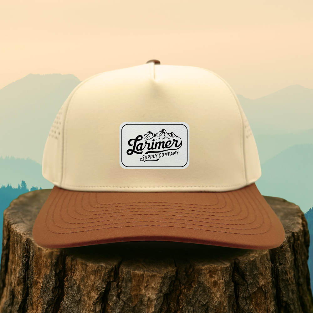 Custom Leather Patch Hat – Choose Your Hat Style + Patch Color