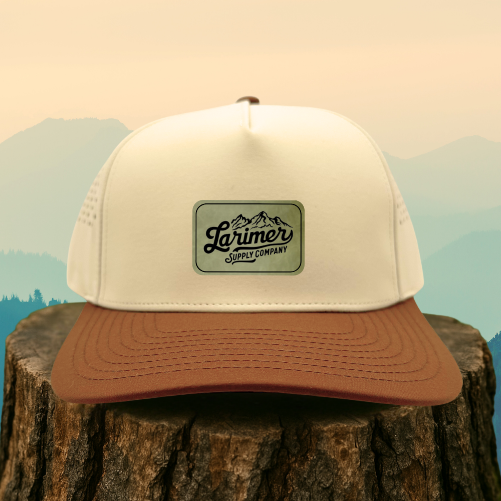 Custom Leather Patch Hat – Choose Your Hat Style + Patch Color