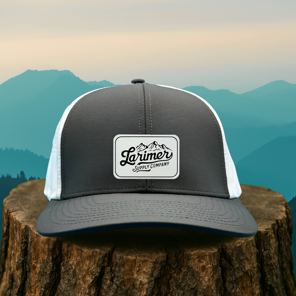 Custom Leather Patch Hat – Choose Your Hat Style + Patch Color