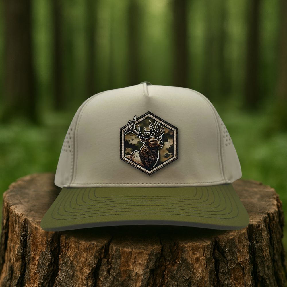 Elk Leatherette Hat – Colorado Ridge Series