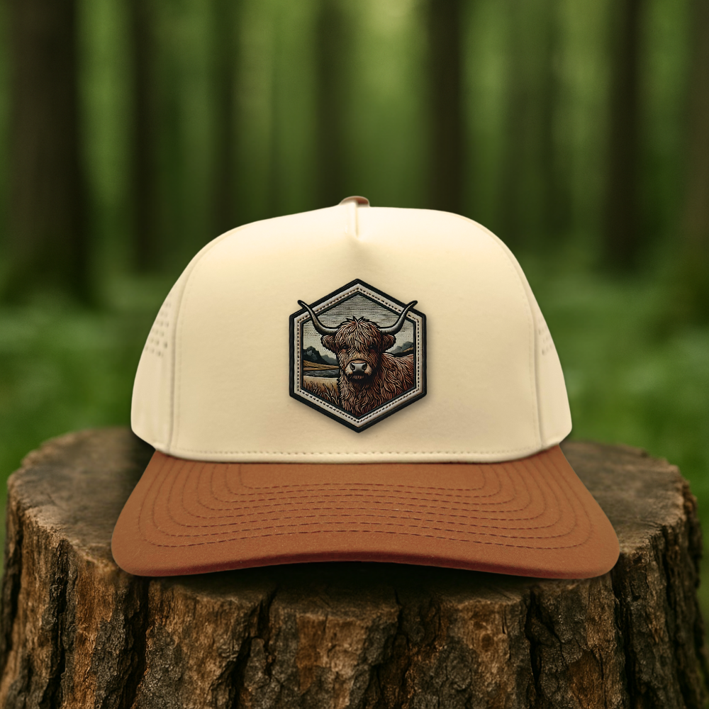 Highland Bull Hat – Rustic Ranch Style