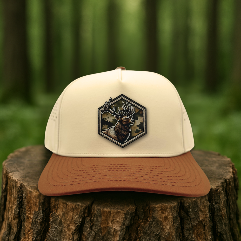 Elk Leatherette Hat – Colorado Ridge Series