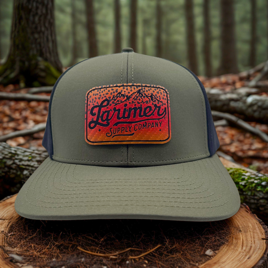 Custom Leather Patch Hat – Choose Your Hat Style + Patch Color