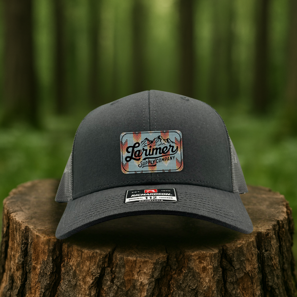 Chevron Tribal Beadwork Hat Patch – Custom Hat