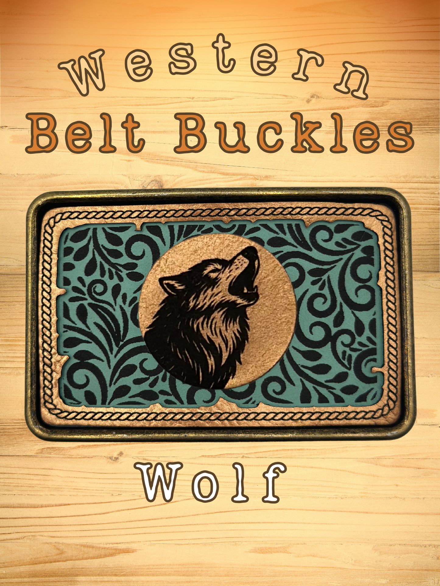 Custom Western Belt Buckle - Build Your Own